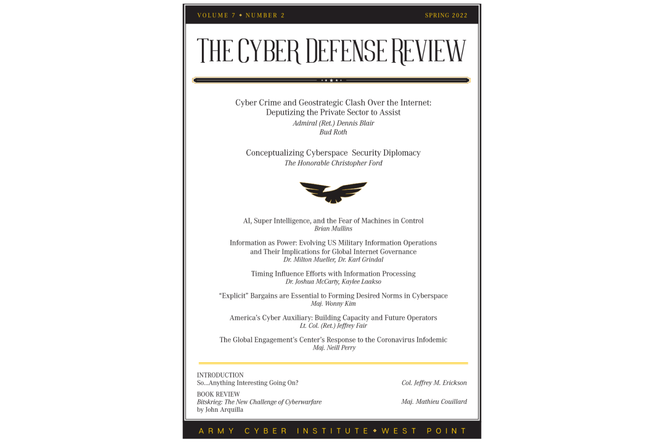 Cyber Defense Review Journal